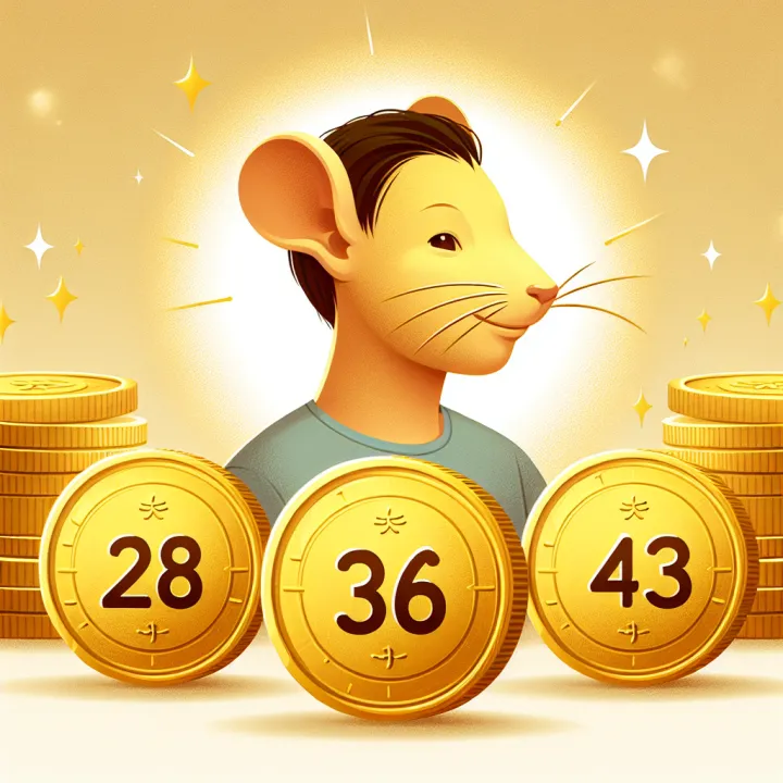 瞧瞧屬鼠的你，28、36、43這三個年紀的財運大爆發！
